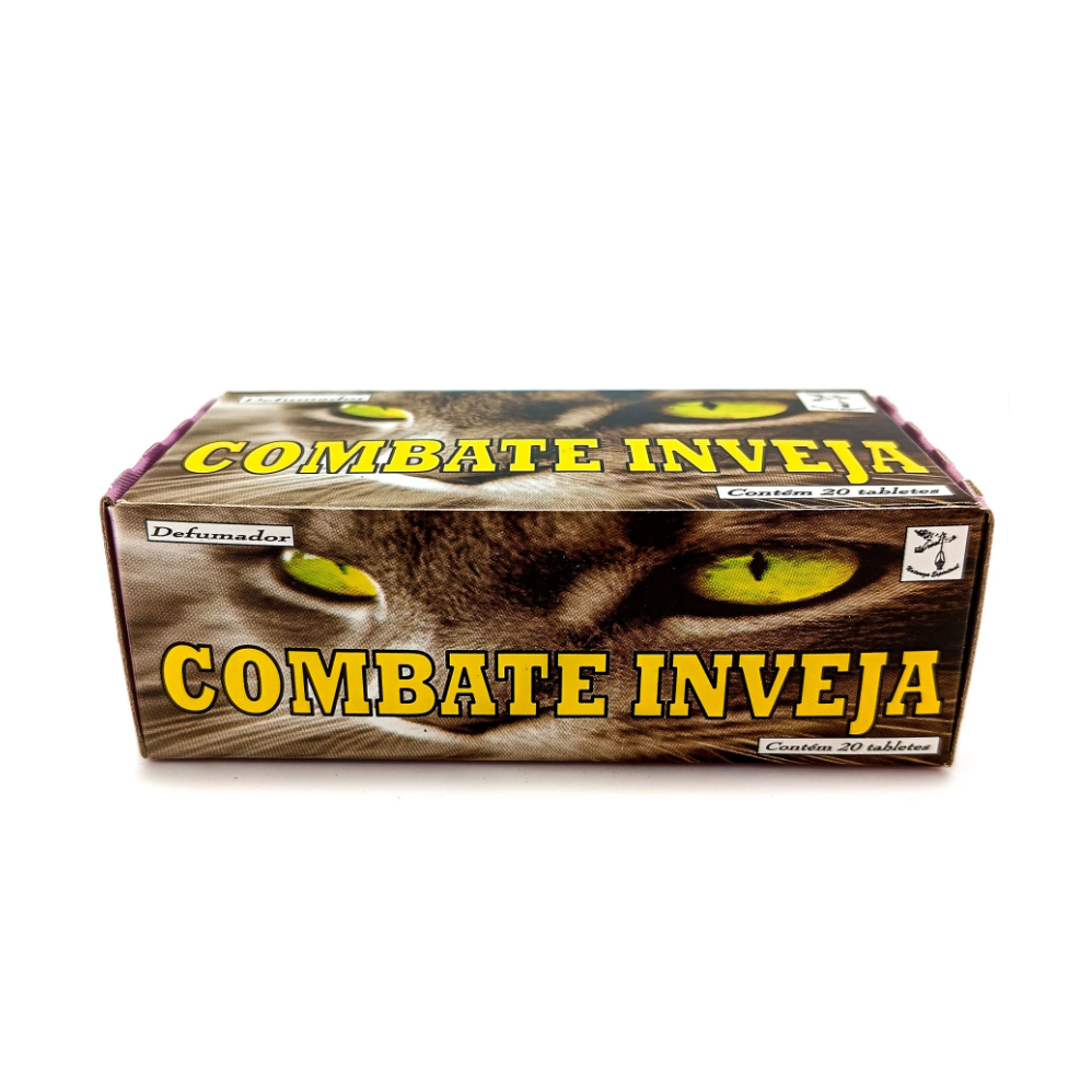 Incenso Defumador Tablete Cx C/ 20Un Combate Inveja