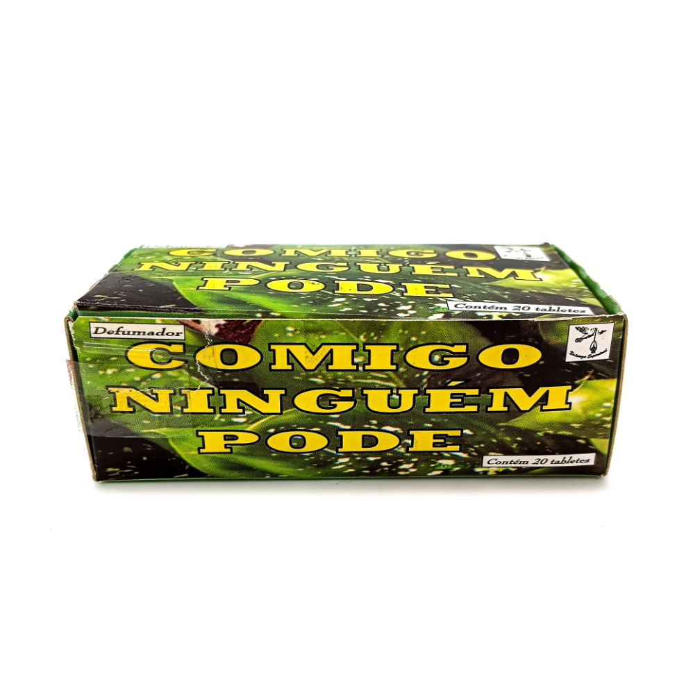 Incenso Defumador Tablete Cx C/ 20Un Comigo Ninguém Pode