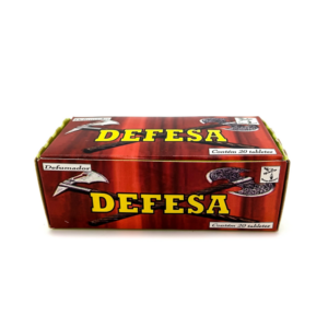 Incenso Defumador Tablete Cx C/ 20Un Defesa