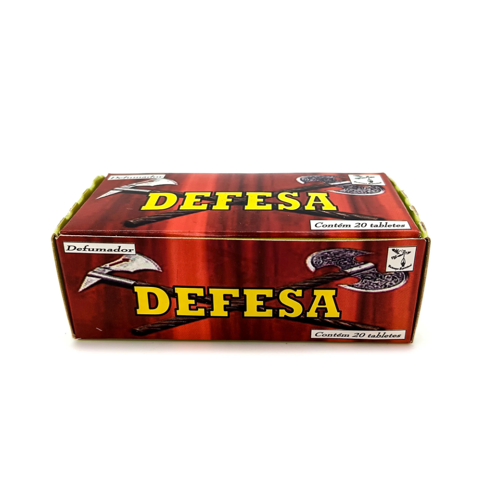 Incenso Defumador Tablete Cx C/ 20Un Defesa
