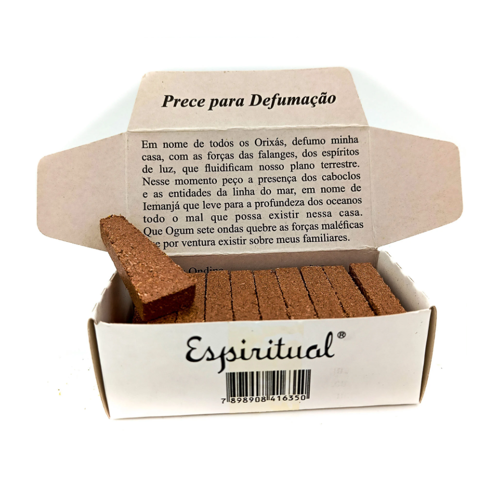 Incenso Defumador Tablete Cx C/ 20Un Espiritual - Imagem 2