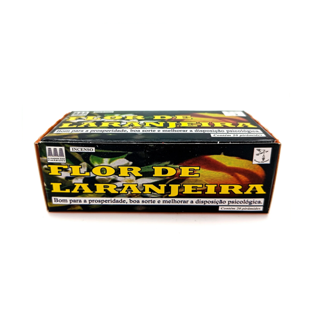 Incenso Defumador Tablete Cx C/ 20Un Flor Laranjeira