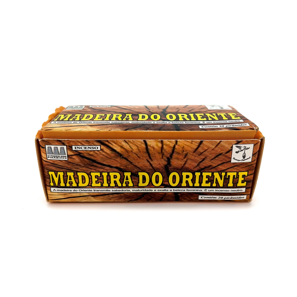 Incenso Defumador Tablete Cx C/ 20Un Madeira Do Oriente