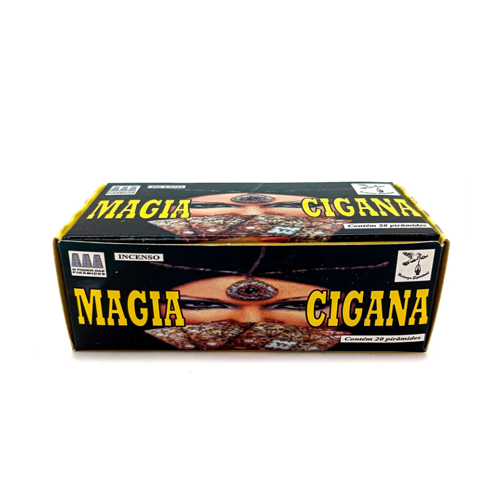 Incenso Defumador Tablete Cx C/ 20Un Magia Cigana