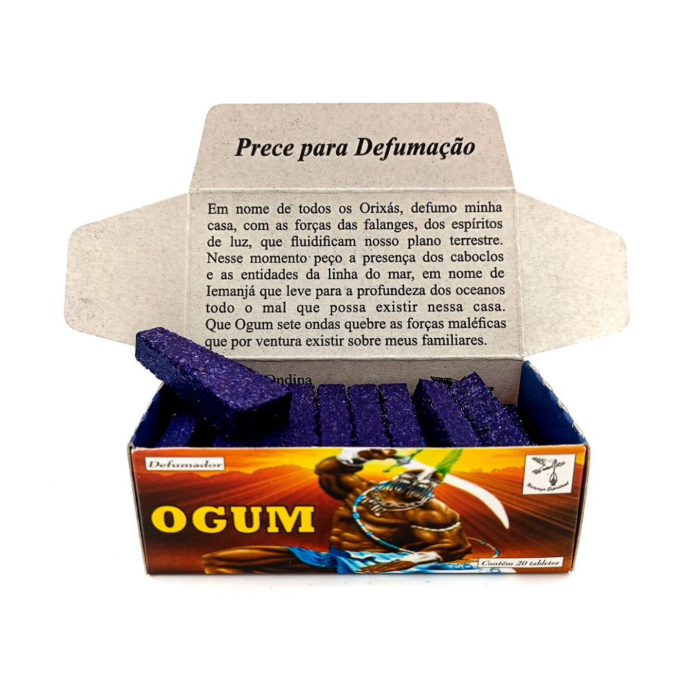 Incenso Defumador Tablete Cx C/ 20Un Ogum - Imagem 2