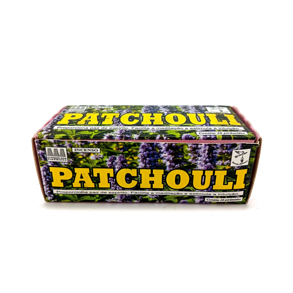 Incenso Defumador Tablete Cx C/ 20Un Patchouli