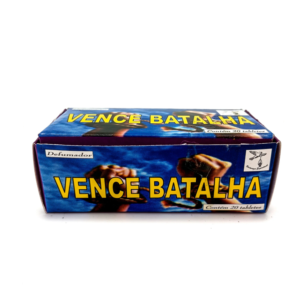 Incenso Defumador Tablete Cx C/ 20Un Vence Batalha