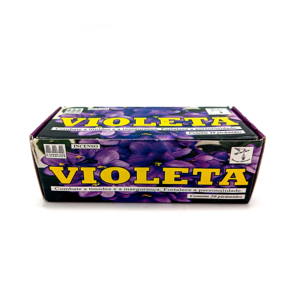 Incenso Defumador Tablete Cx C/ 20Un Violeta