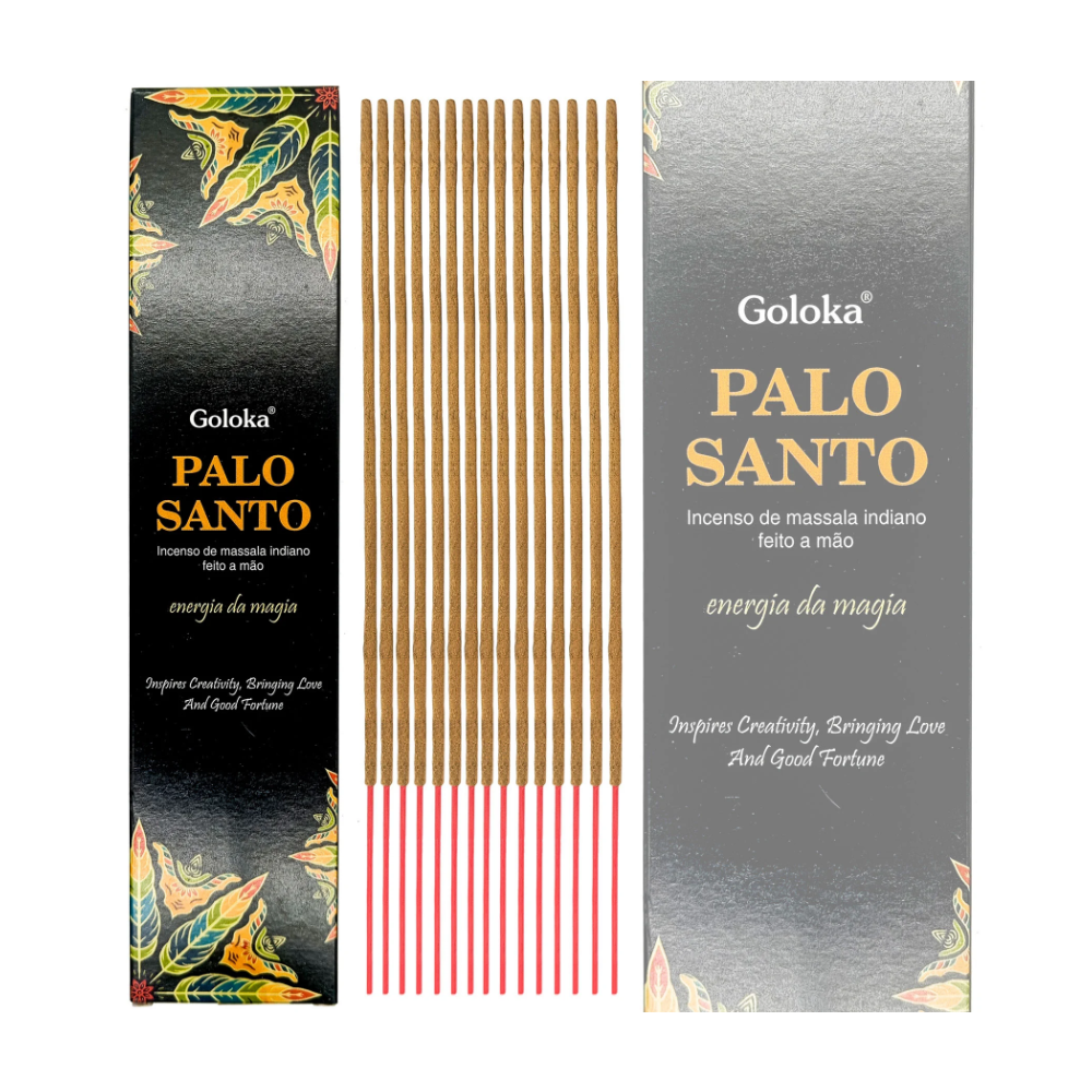 Incenso Goloka Massala Indiano Palo Santo Energia Da Magia - Imagem 2