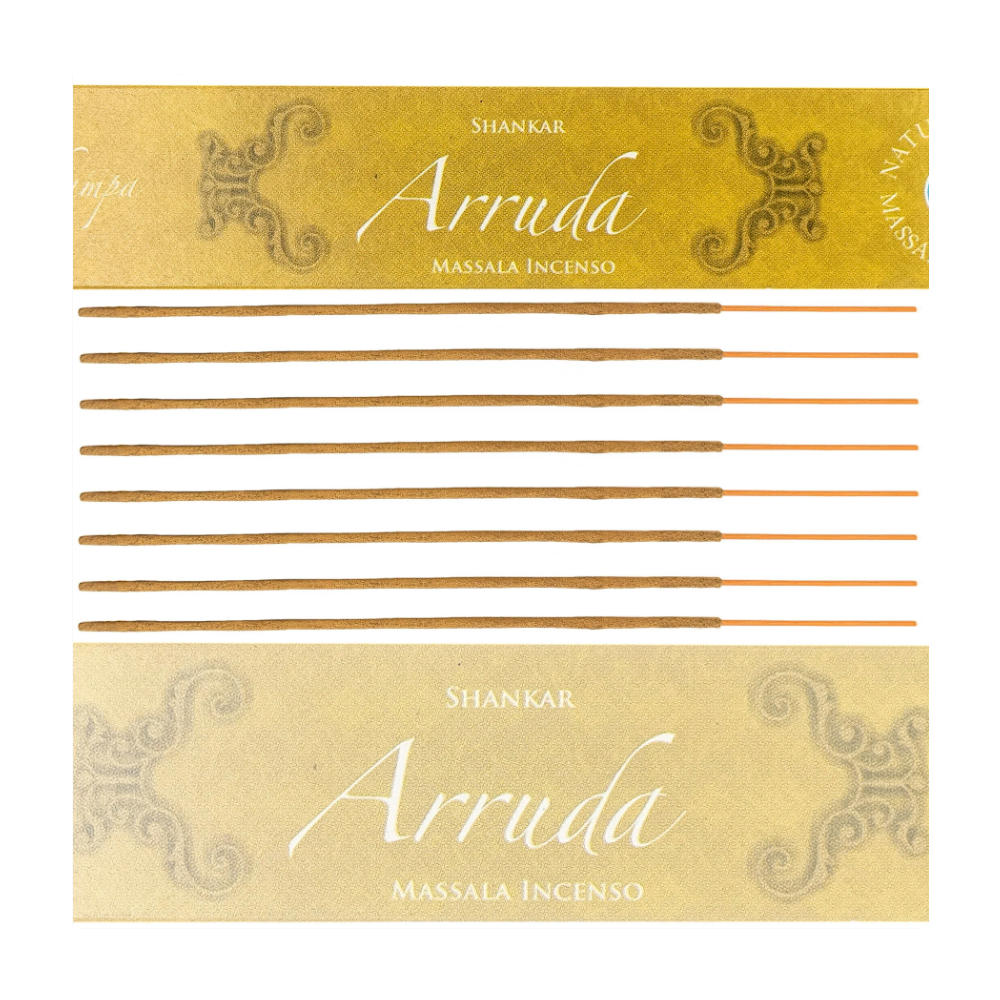 Incenso Massala Shankar Natural Nag Champa Series Arruda - Imagem 2