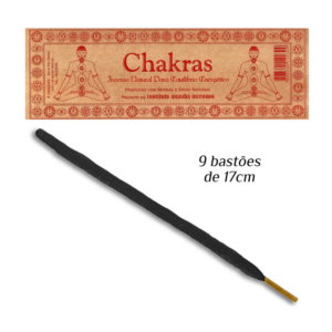 Incenso Natural Ananda Chakras P/ Equilíbrio Energético