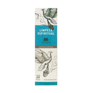 Incenso Natural Nirvana 9 Varetas Limpeza Espiritual