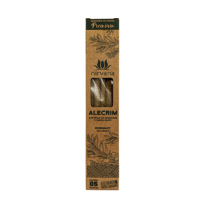 Incenso Natural Nirvana Premium Alecrim Contra Ansiedade