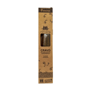 Incenso Natural Nirvana Premium Cravo Estimula E Afrodisíaco