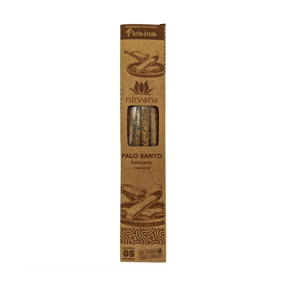 Incenso Natural Nirvana Premium Palo Santo Purificador