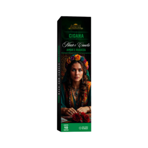 Incenso Premium 10 Varetas Cigana Maçã e Canela