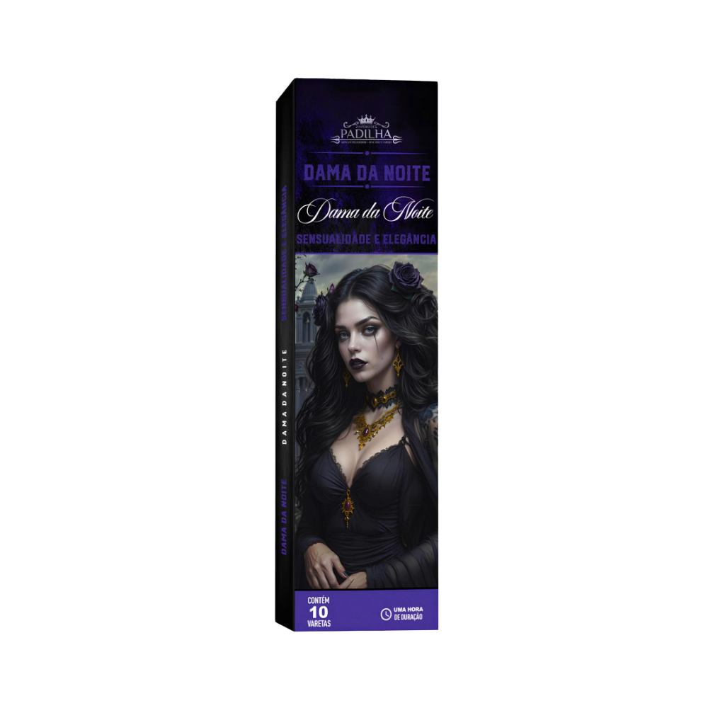 Incenso Premium 10 Varetas Dama Da Noite Flor