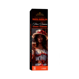 Incenso Premium 10 Varetas Navalha Flores Brancas