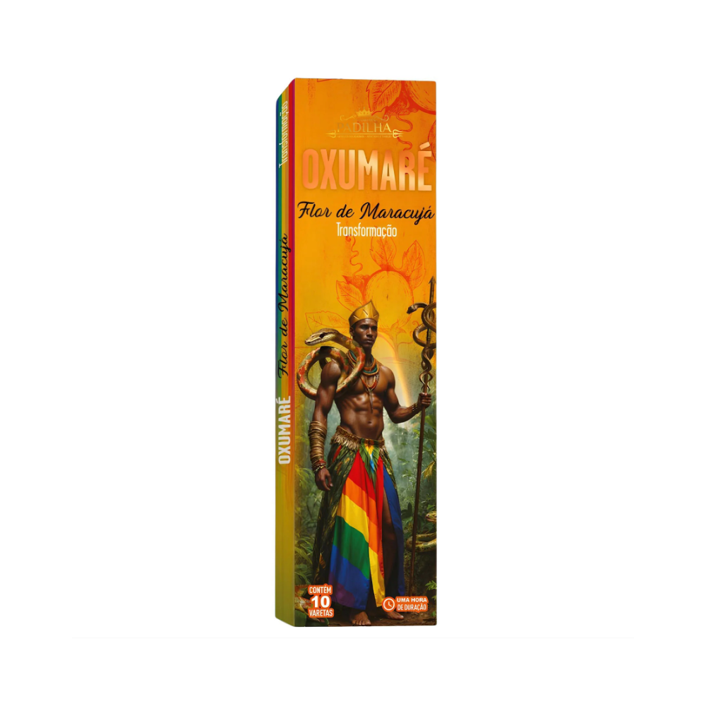 Incenso Premium 10 Varetas Oxumaré Flor de Maracujá
