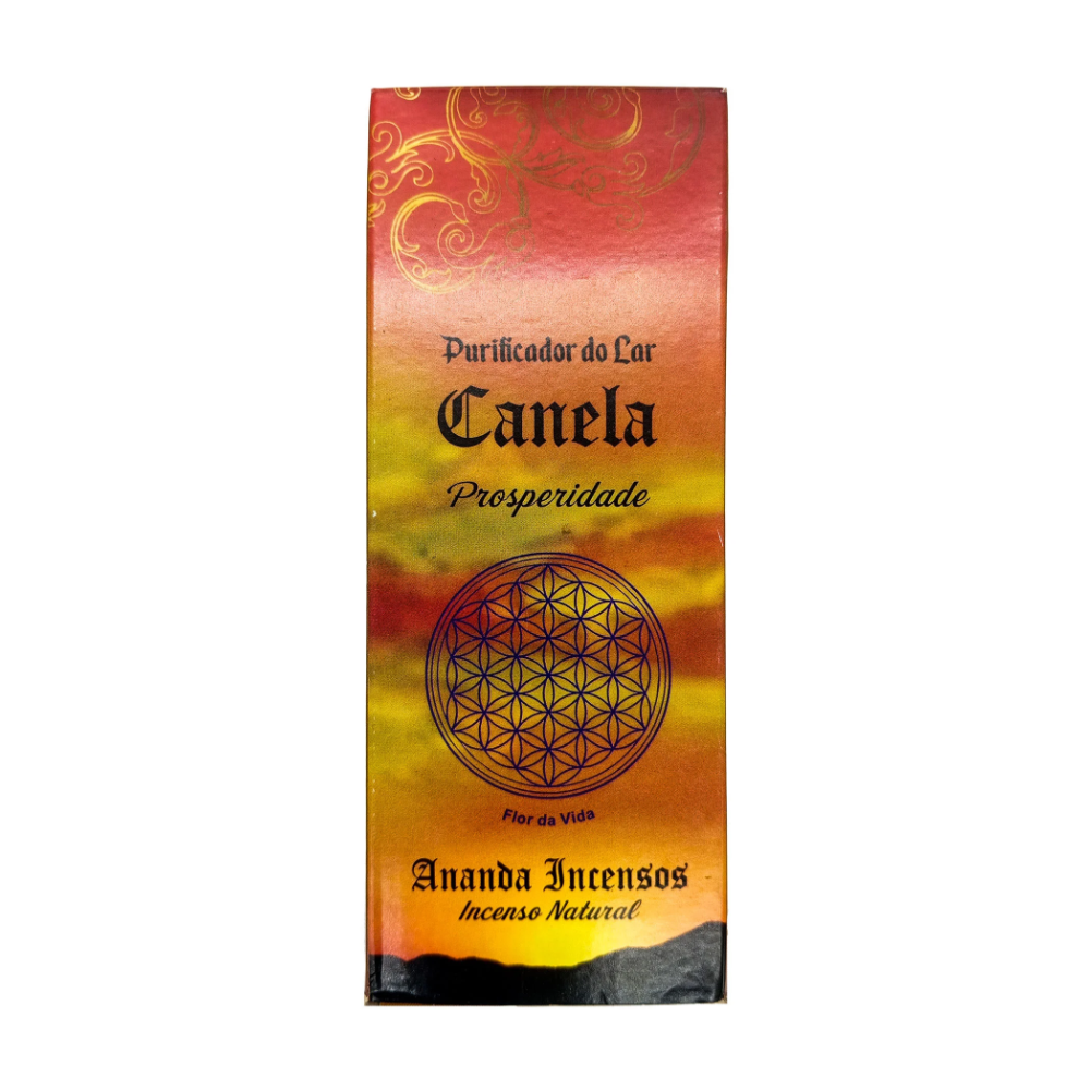 Incenso Purificador Do Lar Aromaterapia 9 Bastões Canela