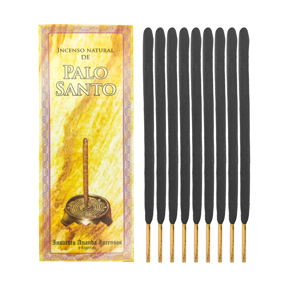 Incenso Purificador Do Lar Aromaterapia 9 Bastões Palo Santo - Imagem 2