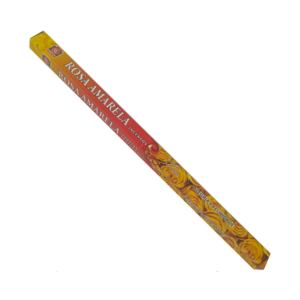 Incenso Varetas Perfumadas Guda Rosa Amarela