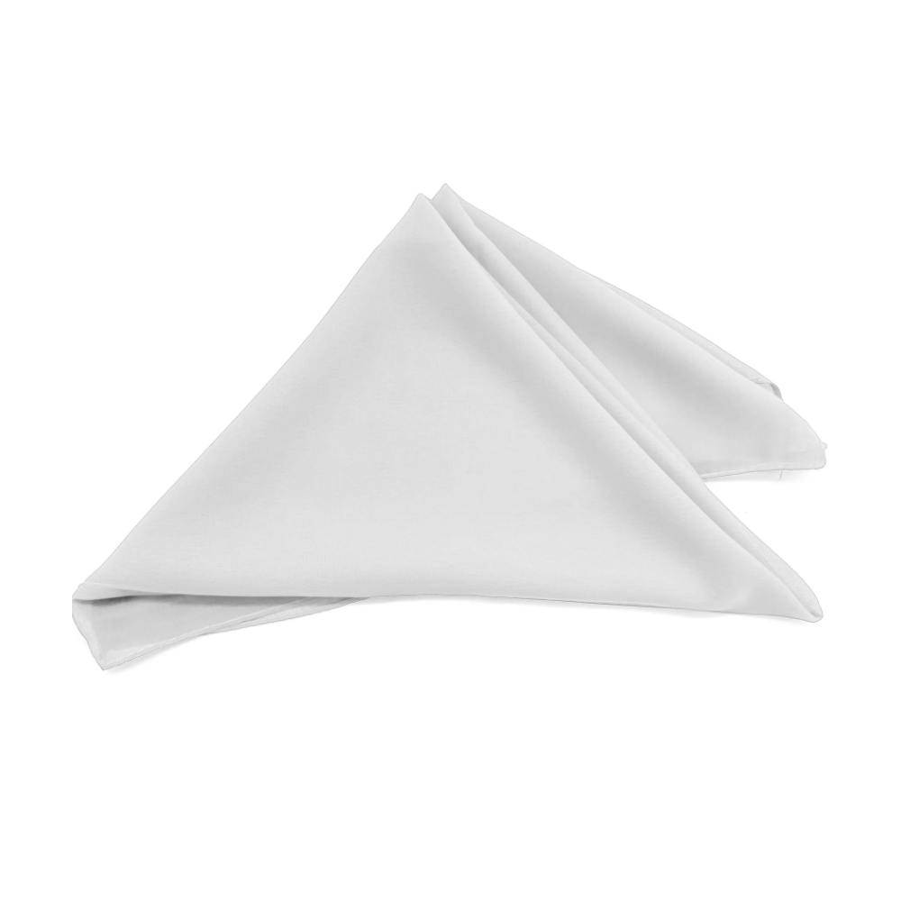 Lenço De Tecido Branco Premium Liso Para Boiadeiro