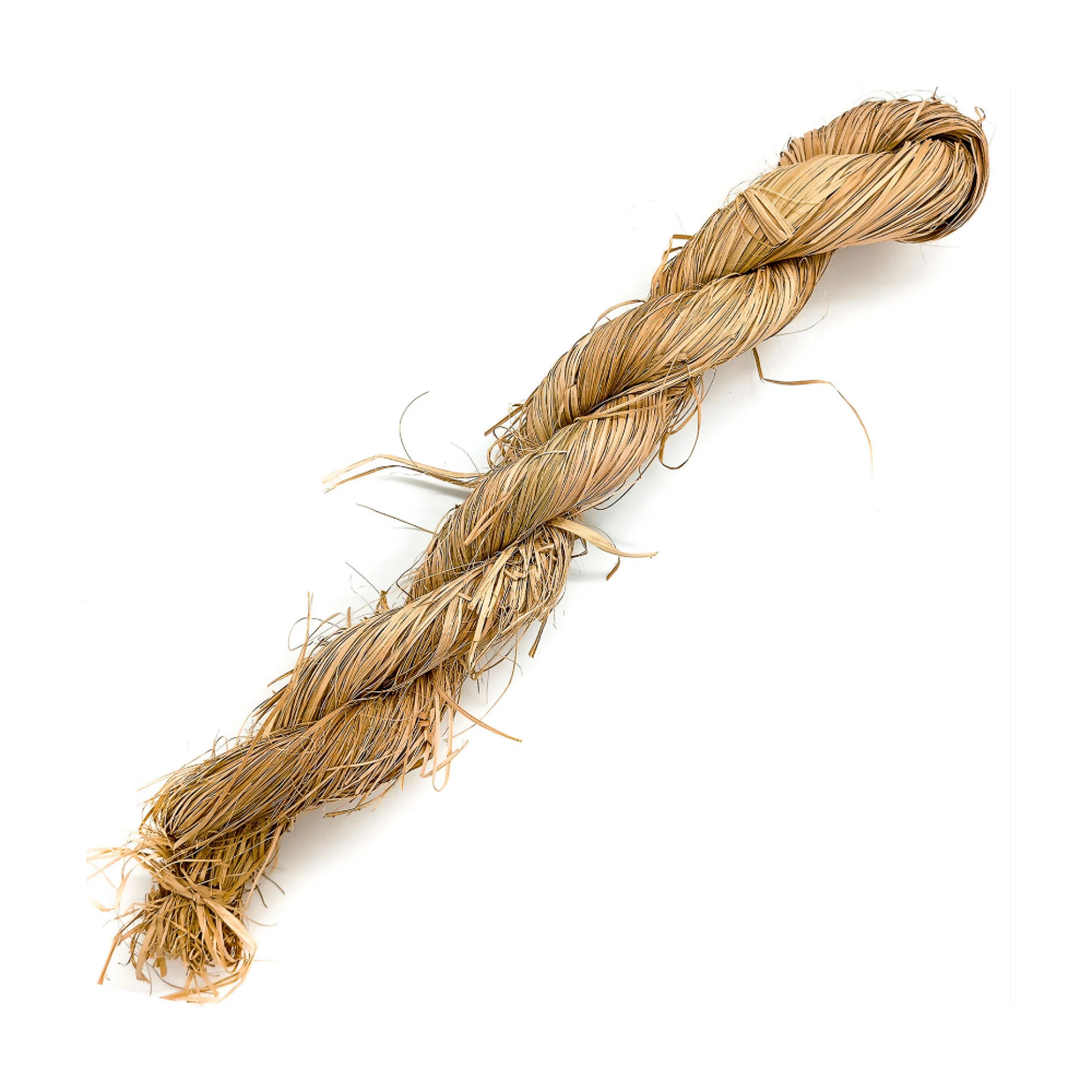 Palha Da Costa Trança 100g a 1Kg Rafia Natural Artesanato Religioso - Imagem 2