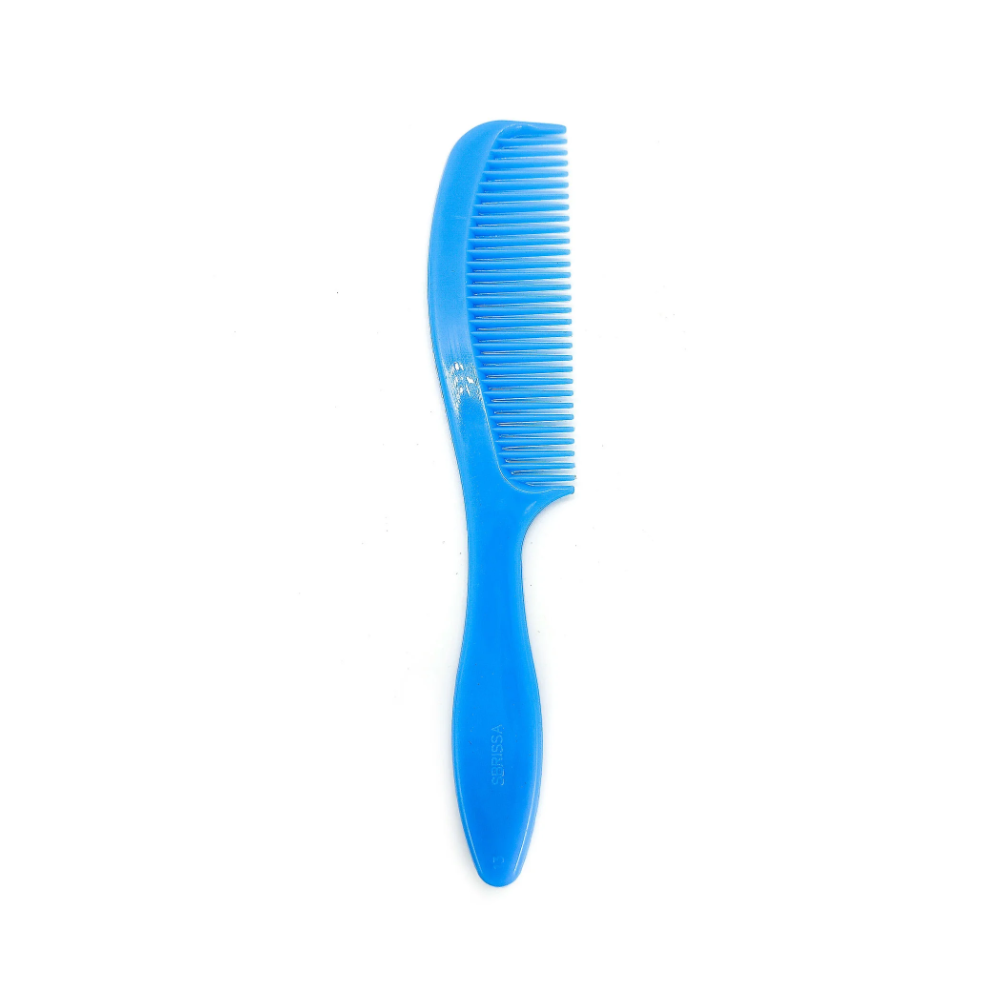 Pente Plástico Azul Para Oferenda Umbanda Candomblé